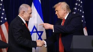 "עבור אלו שטרם ראו": טראמפ פרסם עוד הודעת תמיכה בנתניהו - וכך הגיב איזנקוט