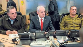 הרמטכ"ל זמיר לנתניהו וכ"ץ בדיון סגור באוגדת עזה: "חמאס הובס"