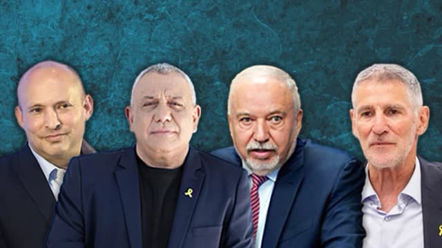 איזנקוט עם גולן, בנט עם ליברמן: הסכמי העודפים בגוש השינוי - והמלכוד של נתניהו