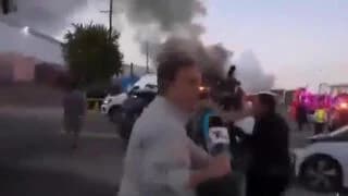 מסוק חדשות התרסק בלוס אנג'לס, המגישה בכתה: "איבדנו קשר עם אנשינו"