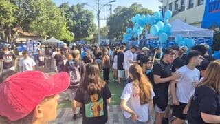 איזנקוט, בנט ואוחנה ניסו לשכנע: היום - בחירות בתיכון שחזה את המהפכים