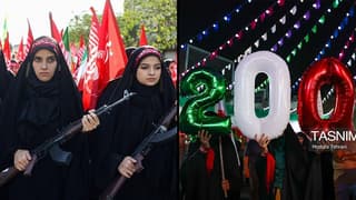 תומכי האייתוללות שמפגינים כבר 200 ימים: "לא יעזבו עד שהציונים יושמדו"