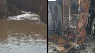 עבריינים הציתו, ומכון טיהור שפכים קרס: יישובים בסכנת מפגעי ריח - והתיקון עשוי לקחת שבועות