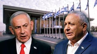 מכוונים לתוך הנגמ"ש: קמפיין "המפלגה הגדולה" של נתניהו ואיזנקוט יצא לדרך