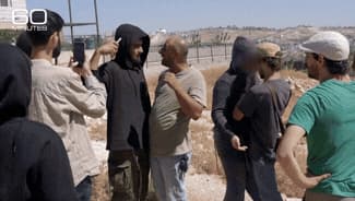 מול מצלמות תוכנית התחקירים הגדולה בארה"ב: היהודי נגח בפלסטיני