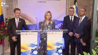 קולומביה חנכה את השגרירות בירושלים: "שני עמים שנלחמים בפשע וטרור"
