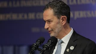 הנאום המרגש של שר החוץ של קולומביה בירושלים: "אני כמעט בדמעות"