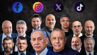 כולם נגד נתניהו: ניתוח הפוסטים של ראשי המפלגות - ומי לא מציג תוכניות מהותיות