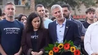 יאיר גולן מעל אנדרטת רבין: "נתניהו בונה את התנאים ליגאל עמיר הבא"