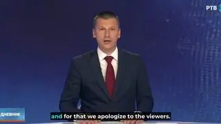 המהפך הפוליטי בסרביה: מנהלת הטלוויזיה התפטרה, הקריין התנצל על שנים של סיקור חד-צדדי